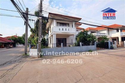 บ้านเดี่ยว 2 ชั้น (หลังมุม) 59.7 ตร.ว. หมู่บ้านออคิด วิลล่า ถนนบางนา-ตราด 