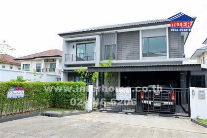 บ้านเดี่ยว 2 ชั้น 76.5 ตร.ว. หมู่บ้านเดอะซิตี้  ถนนคู้บอน ถนนหทัยราษฎร์