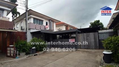 บ้านแฝด 2 ชั้น 40.7 ตร.ว. หมู่บ้านพร้อมพัฒน์ กรีนโนวา  ซอยหทัยราษฎร์39 ถนนรามอินทรา 
