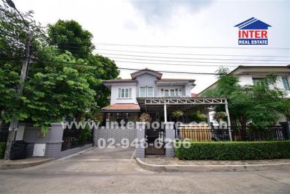 บ้านเดี่ยว 2 ชั้น 55 ตร.ว. หมู่บ้านมัณฑนา ถนนรามอินทรา 
