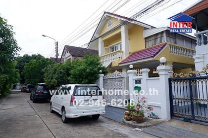 บ้านเดี่ยว 2 ชั้น 41 ตร.ว. หมู่บ้านกฤษดานคร18 ซอยอัญมณี17 ถนนบรมราชชนนี