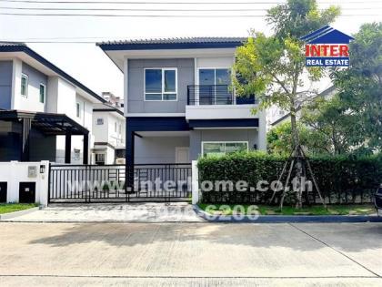 บ้านเดี่ยว 2 ชั้น 50.1 ตร.ว. หมู่บ้านเดอะเซนโทร  ซอยพระยาสุเรนทร์21 ถนนรามอินทรา 