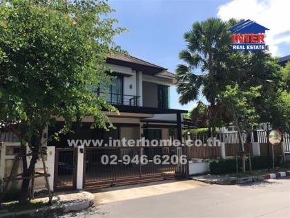 บ้านเดี่ยว 2 ชั้น (หลังมุม)  67.8 ตร.ว. เลควิวพาร์ค ซอย3  บางนา กม.8 ถนนกาญจนาภิเษก  