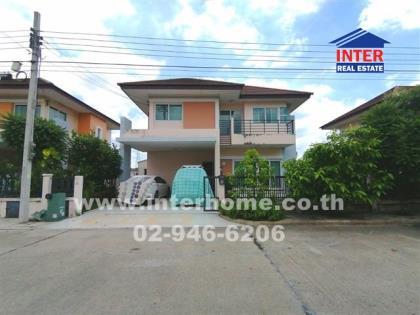 บ้านเดี่ยว 2 ชั้น 57.2 ตร.ว. หมู่บ้านเดอะสวีท การ์เด้นวิลล์2 ซอยหทัยราษฎร์54 ถนนหทัยราษฎร์ 