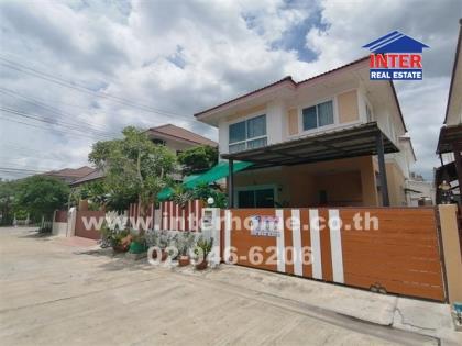 บ้านเดี่ยว 2 ชั้น 43.1 ตร.ว. หมู่บ้านนนทวีวิลล์5 ซ.10 ซอยมิตรไมตรี6/4 ถนนสุวินทวงศ์