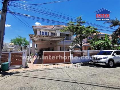 บ้านเดี่ยว 2 ชั้น 77 ตร.ว. หมู่บ้านศรีกาญจน์ พาร์ควิว ซอยสรงประภา13 ถนนวิภาวดี-รังสิต 