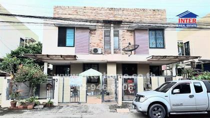 บ้านแฝด 2 ชั้น 36 ตร.ว. หมู่บ้านร็อคการ์เด้นท์สุวรรณภูมิ เฟส 2 ซอยหลวงแพ่ง 4/1 ถนนหลวงแพ่ง 