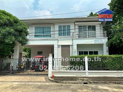 บ้านเดี่ยว 2 ชั้น (หลังมุม)  72.7 ตร.ว. หมู่บ้านเพอร์เฟค เพลส เลคโซน2 ซอยรามคำแหง174