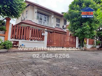 บ้านเดี่ยว 2 ชั้น 107.6 ตร.ว. หมู่บ้านวิลล่า  ซอยคู้บอน27 ถนนรามอินทรา