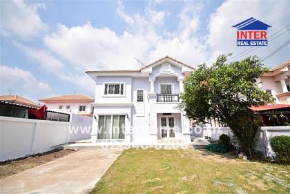 บ้านเดี่ยว 2 ชั้น 77 ตร.ว. หมู่บ้านพฤกษาวิลเลจ3  เลียบคลอง3 ถนนรังสิต-นครนายก 