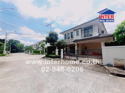 บ้านเดี่ยว 2 ชั้น 52.3 ตร.ว. หมู่บ้านมัณฑนา เลค วัชรพล  ซอยสุขาภิบาล5 ถนนรามอินทรา 