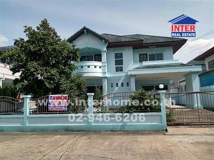 บ้านเดี่ยว 2 ชั้น 72 ตร.ว. หมู่บ้านมณีรินทร์ เลคแอนด์ลากูล โซนB ถนนรังสิต-ปทุมธานี