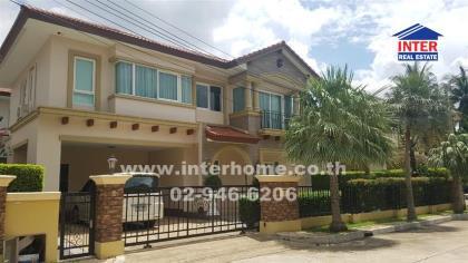 บ้านเดี่ยว 2 ชั้น 79.7 ตร.ว. หมู่บ้านลัดดารมย์ อิลิแกนซ์-บางแค  ถนนกาญจนาภิเษก 