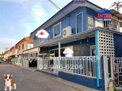 บ้านเดี่ยว 2 ชั้น 37 ตร.ว. หมู่บ้านสมบูรณ์ทรัพย์ ซอยคู้บอน ถนนรามอินทรา 