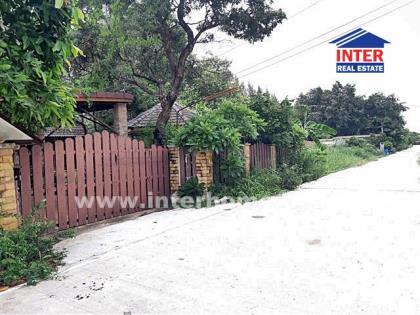 บ้านเดี่ยว 1 ชั้น 124 ตร.ว. ตรงข้าม อบต.คลอง3  ถนนคลองหลวง 