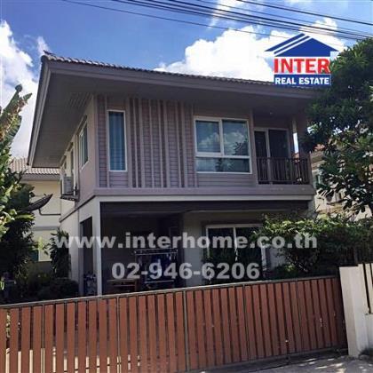 บ้านเดี่ยว 2 ชั้น 50 ตร.ว. หมู่บ้านคณาสิริ  ถนนกาญจนาภิเษก 