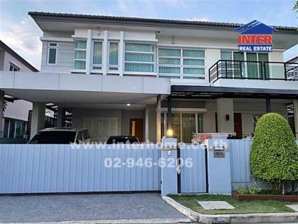 บ้านเดี่ยว 2 ชั้น 53.9 ตร.ว. หมู่บ้านบางกอกบูเลอวาร์ด ซอยเกษตรตัดใหม่ ถนนรามอินทรา 