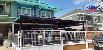 บ้านแฝด2 ชั้น 37 ตร.ว. หมู่บ้านพฤกษา17 คลอง3 ถนนลำลูกกา 