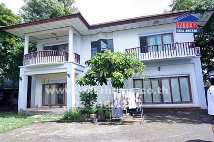 บ้าน+ที่ดิน(หลังริม)  232 ตร.ว. ใกล้มหาวิทยาลัยธนบุรี  ซอยทวีวัฒนา14 