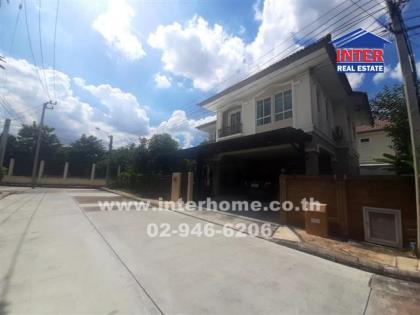 บ้านเดี่ยว 2 ชั้น 80.9 ตร.ว. หมู่บ้านภัสสรเพลสทีจ  ซอยเฉลิมพระเกียรติ์ร.9