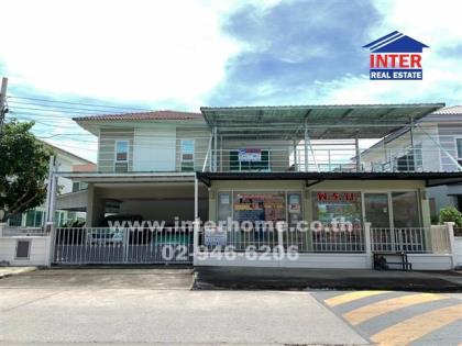 บ้านเดี่ยว 2 ชั้น 63.1 ตร.ว. หมู่บ้านคุณาภัทร4   ซอยบ้านกล้วย-ไทรน้อย  