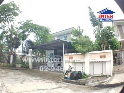 บ้านเดี่ยว 2 ชั้น (หลังริม) 64 ตร.ว. หมู่บ้านเพอร์เฟคพาร์ค  ซอยร่มเกล้า6/1 ถนนร่มเกล้า 
