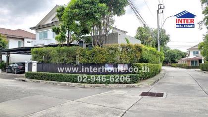 บ้านเดี่ยว 2 ชั้น (หลังมุม) 76.8 ตร.ว. หมู่บ้านมัณฑนา ถนนรามอินทรา 
