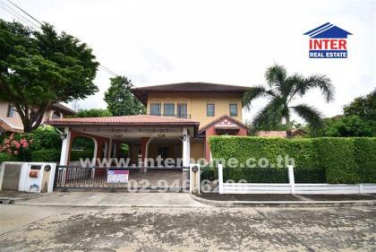 บ้านเดี่ยว 2 ชั้น 100 ตร.ว. หมู่บ้านเดอะทัสคาน่า ถนนรามอินทรา 