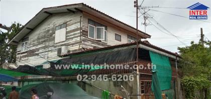 บ้านเดี่ยว 2 ชั้น  41 ตร.ว. ใกล้วัดบางแพรกเหนือ  ซอยเลี่ยงเมืองนนท์7