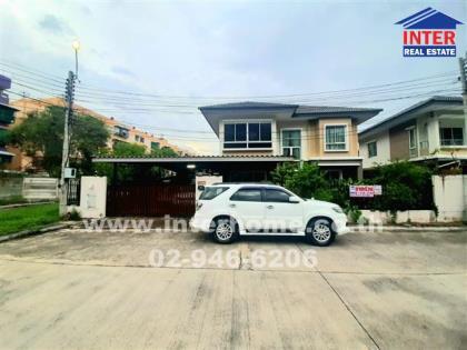 บ้านเดี่ยว 2 ชั้น 64.1 ตร.ว. หมู่บ้านพฤกษาวิลเลจ ซีนเนอรี่36 ซอยโกสุมรวมใจ45 ถนนแจ้งวัฒนะ 