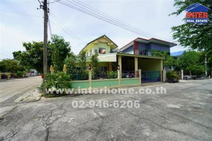 บ้านเดี่ยว 2 ชั้น 56 ตร.ว. หมู่บ้านซื่อตรง ชมสวน คลอง13 ซอยรังสิต-นครนายก คลอง13 