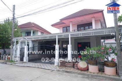 บ้านเดี่ยว 2 ชั้น  2 หลัง 266 ตร.ว. หมู่บ้านกฤษดานคร26 ซอยมณฑา19/2 ถนนเพชรเกษม 
