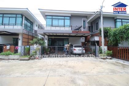 บ้านเดี่ยว 2 ชั้น 35 ตร.ว. หมู่บ้านเปี่ยมสุข ถนนรัตนาธิเบศร์