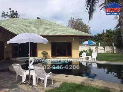 บ้านเดี่ยว 1 ชั้น 203.4 ตร.ว. หมู่บ้านหัวหินวิลล่า อ.หัวหิน จ.ประจวบคีรีขันธ์