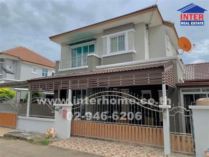 บ้านเดี่ยว 2 ชั้น 52 ตร.ว. หมู่บ้านสินธานีแกรนด์วิลล์ รังสิตคลอง5 ถนนรังสิต-นครนายก 