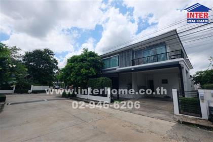 บ้านเดี่ยว2ชั้น/หลังมุม 64.7 ตร.ว. หมู่บ้านเพอร์เฟคเพลส ถนนรัตนาธิเบศร์ 
