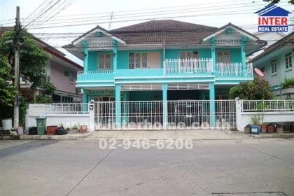บ้านแฝด 2 ชั้น 35 ตร.ว. หมู่บ้านซิลค์วิลเลจ ซอยสายไหม54 ถนนพหลโยธิน 