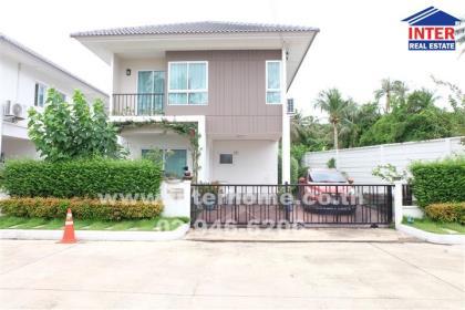 บ้านเดี่ยว 2 ชั้น 43.1 ตร.ว. หมู่บ้านแกรนด์ พลีโน่ สุขสวัสดิ์  ถนนพระราม2 