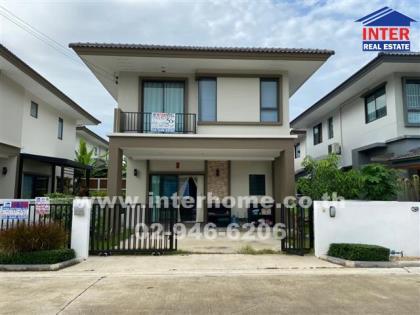 บ้านเดี่ยว 2 ชั้น 36.8 ตร.ว. หมู่บ้านเดอะบาลานซ์ อ.สามพราน จ.นครปฐม 