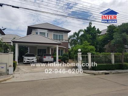 บ้านเดี่ยว 2 ชั้น 101.9 ตร.ว. หมู่บ้านชวนชื่นพระราม2 ซอยบางกระดี่32 ถนนพระราม2 
