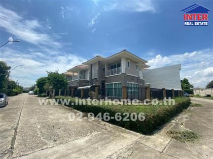 บ้านเดี่ยว 2 ชั้น (หลังมุม) 81.8 ตร.ว. หมู่บ้านดีไลท์ แอทซีน  ซอยจตุโชติ ถนนสุขาภิบาล5 