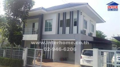 บ้านเดี่ยว 2 ชั้น 73 ตร.ว. หมู่บ้านแลนซีโอ คริป  อ.ศรีราชา จ.ชลบุรี 