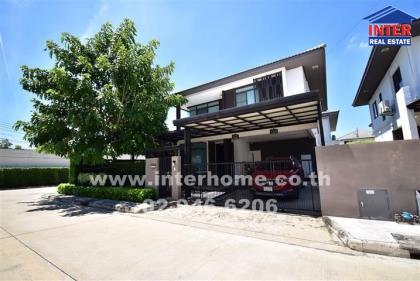 บ้านเดี่ยว 2 ชั้น 72.5 ตร.ว. หมู่บ้านมัณฑนาเลควัชรพล ซอยสายไหม56 ถนนพหลโยธิน 