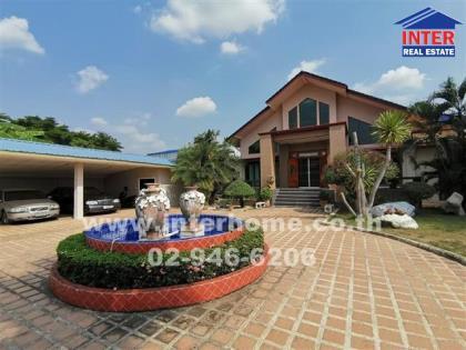 บ้านเดี่ยว 1 ไร่ 138.5 ตร.ว. ใกล้คลองชลประทาน  อ.เมืองนครปฐม จ.นครปฐม