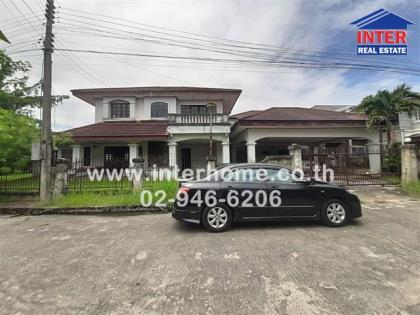 บ้านเดี่ยว 2 ชั้น 193 ตร.ว. หมู่บ้านสีวลี1 ติดถนนรังสิต-นครนายก   