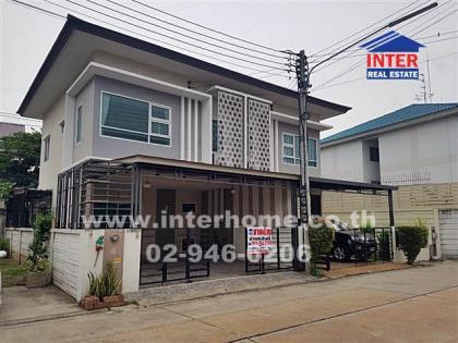บ้านแฝด 2 ชั้น 25.3 ตร.ว. หมู่บ้านเดอะกรีนเนอร์รี่8  อ.สามพราน จ.นครปฐม