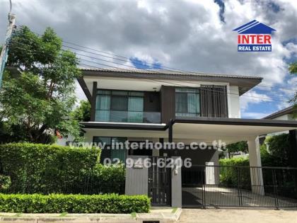 บ้านเดี่ยว 2 ชั้น 54 ตร.ว. หมู่บ้านมัณฑนา วัชรพล ซอยสายไหม56 ถนนพหลโยธิน 