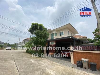 บ้านเดี่ยว 2 ชั้น 53 ตร.ว. หมู่บ้านแลนซิโอ รามอินทรา ซอยสุเหร่าคลองหนึ่ง13 ถนนรามอินทรา 