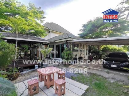 บ้านเดี่ยว 2 ชั้น 147 ตร.ว. หมู่บ้านสวนปาล์มลากูล ซ.B4 ถนนเอกชัย 