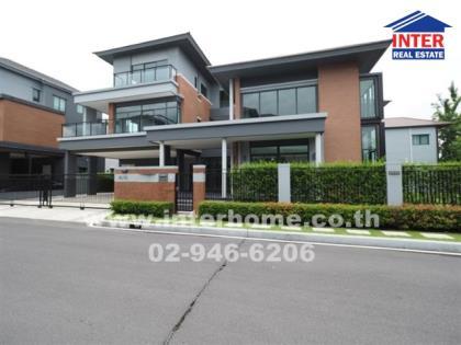 บ้านเดี่ยว 3 ชั้น (หลังมุม)  176.3 ตร.ว. หมู่บ้านแกรนด์บางกอกบูเลอวาร์ด  ซอยกรุงเทพกรีฑา17
